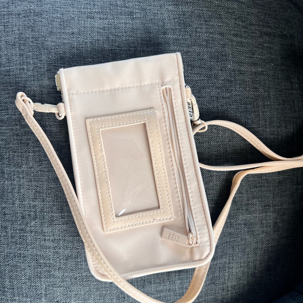 Beis Cream Crossbody Bag